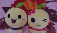 收到聚享游一对吉祥物小J&小Y，感谢聚享游