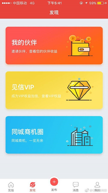 见信用户等级权益