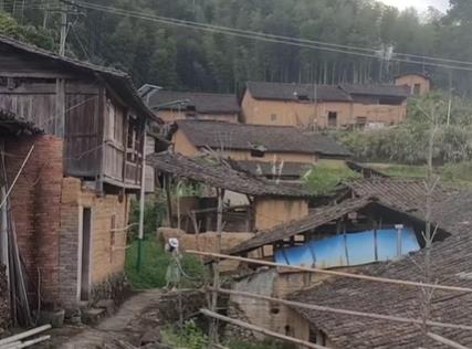 老远我就看见公爹坐在门口配图